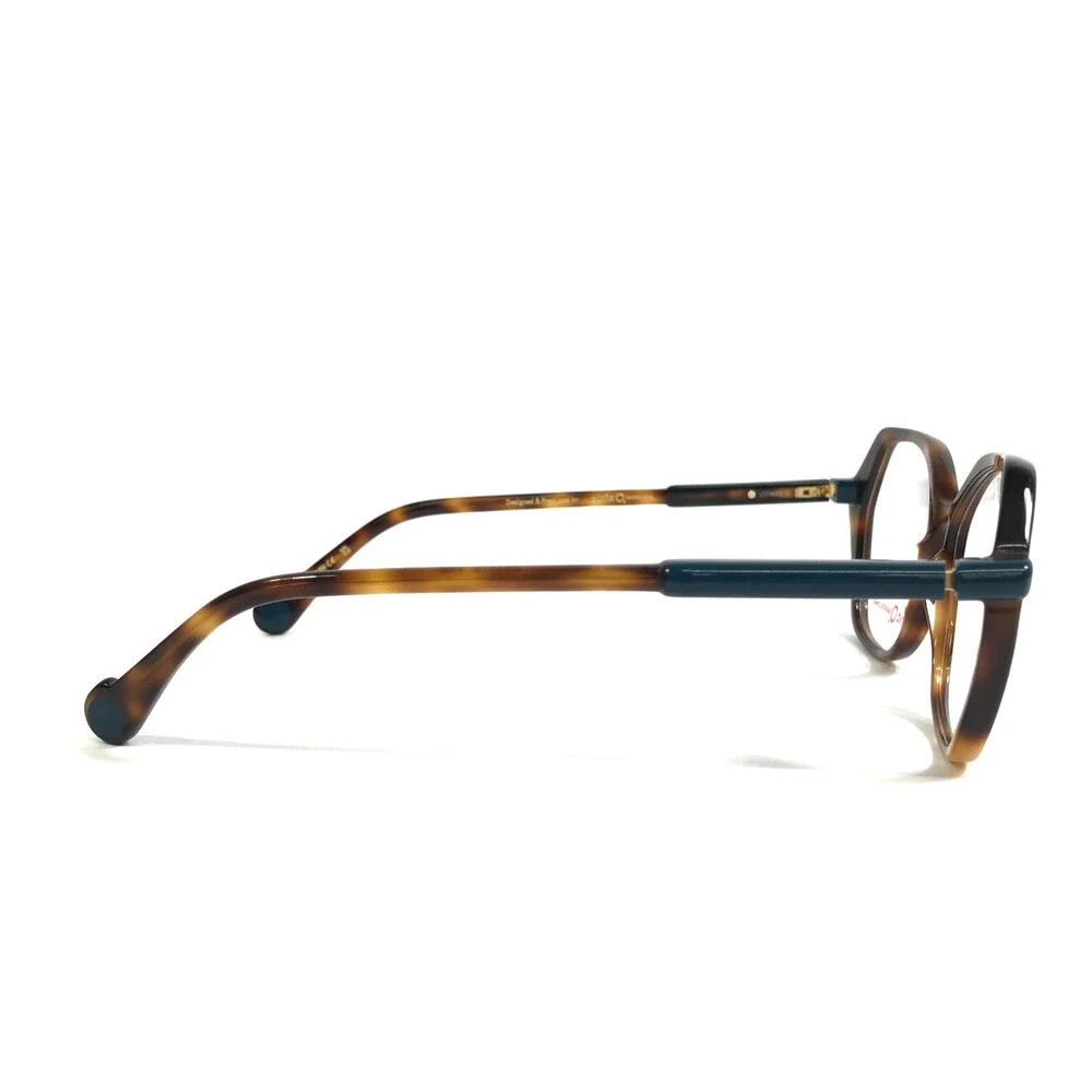 Etnia Barcelona Eyeglasses Frames CIANE HV Havana Geometric Full Rim 53-15-138